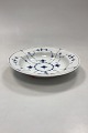 Royal Copenhagen Musselmalet Riflet Dyb Tallerken No. 165
