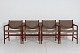 Hans J. Wegner4 armstole JH 507af teaktræ