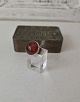 N.E.From vintage ring i sterlingsølv med rav