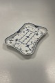 Royal Copenhagen Musselmalet Halvblonde Aflang Bakke No 716