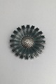 Georg Jensen Sterling Sølv Marguerit Broche / Vedhæng (Olivengrøn)