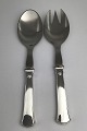 Hans Hansen Arvesølv No. 05 Sterling Sølv / Stål Salatbestik