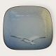 Bing & GrondahlSeagull with goldSquare plate#194*DKK 75