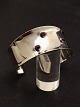 N E Fron sterling sølv armring med ametyst