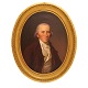 Jens Juel portræt. Jens Juel, 1745-1802, olie på lærred. Portræt af Johan Jacob Frölich d.æ. udført i 1790erne. Afbildet og omtalt i Ellen Poulsen: "Jens Juel", p. 193 I & p.453 II. Lysmål: 68x53cm. Med ramme: 86x71cm
