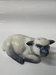 Royal Copenhagen, Figur Liggende lam.Dek. Nr. 756.