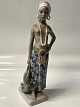 Dahl Jensen orientalsk figur, pige fra Øst Sierra Leone.Dek. Nr. 1117.