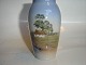 Royal Copenhagen Vase, House with Coast