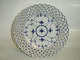 Blue Fluted Full Lace. Double Laced Plate before 1923 

