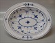 Kongelig Dansk Porcelæn Musselmalet 279-1 Ragoutfad/lågfad, ovalt, 22 x 27 cm 
uden låg