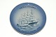 Bing & Grøndahl, Ship Plate No. 6 - 1976 
Skoleskibet "Copenhagen" 1921 - 1928
SOLD