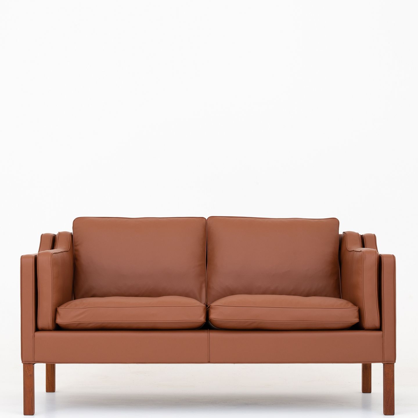 KAD ringen - Mogensen Fredericia Furniture BM 2212 - Nybetrukket 2 pers. sofa i Sav - Børge Mogensen / Fredericia Furniture * BM 2212 - Nybetrukket 2 pers. sofa i Sav