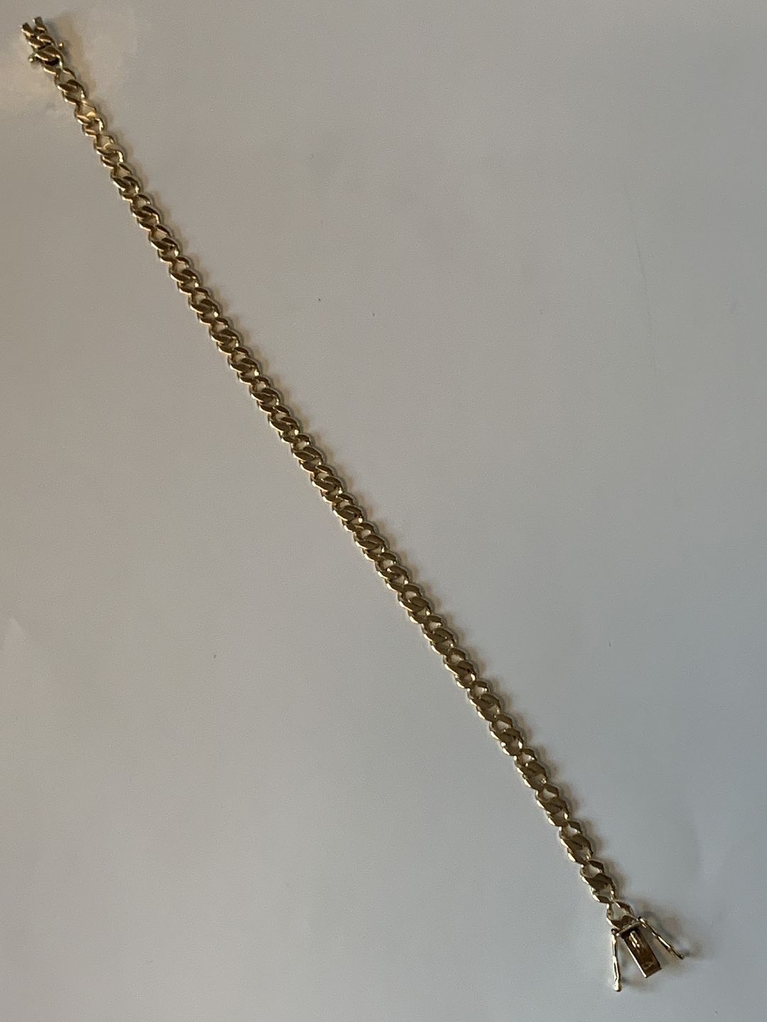 KAD - Panser Armbånd 14 karat guld Stemplet BH 585 * Længde 21,5 * Brede 5,01 mm - Panser Armbånd 14 karat guld * Stemplet BH * Længde 21,5 cm * Brede 5,01 mm
