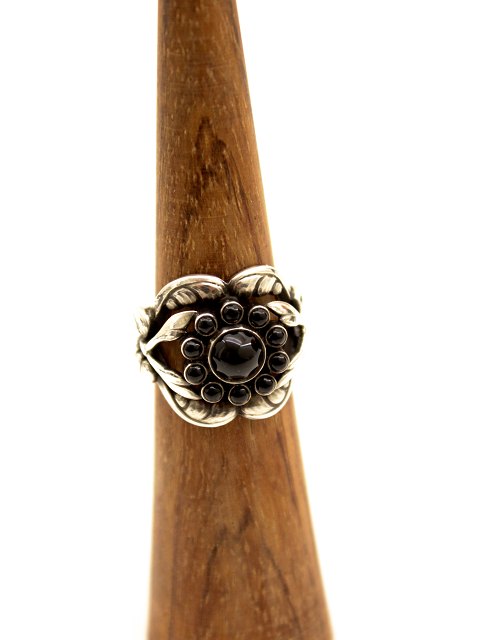 Georg Jensen Moonlight Blossom ring solgt