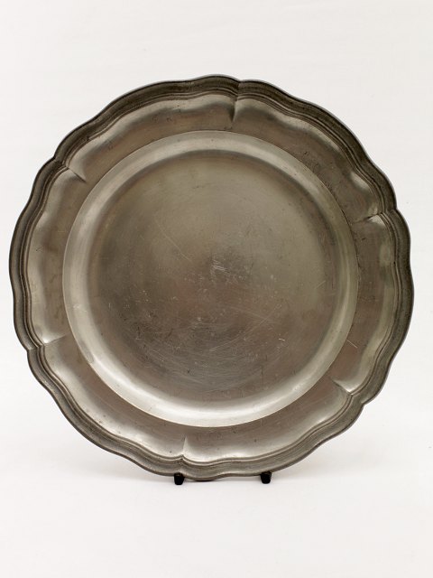 Pewter plate