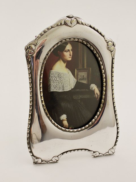 Silver plated photo frame