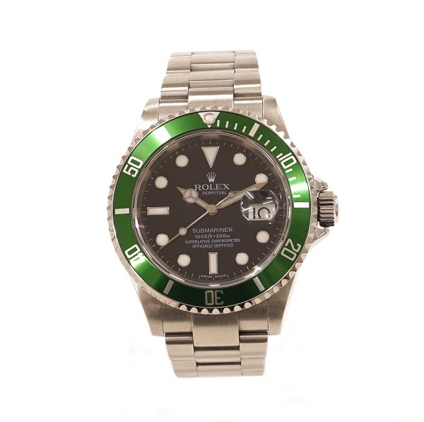 Rolex 16610LV Kermit. Z-Serie um 2006-7. Sehr guter Zustand. Wird mit 
Service-Zertifikat von Rolex geliefert. D: 40mm