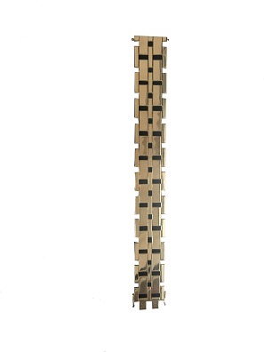 Bracelet, 14 carats gold
Signed PBL
14 carats gold
L: 19,5 CM
W: 2,3 CM
Weight: 51 g
Good condition
Price upon request

