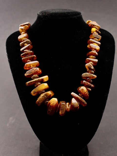 Amber necklace approx. 70 cm.