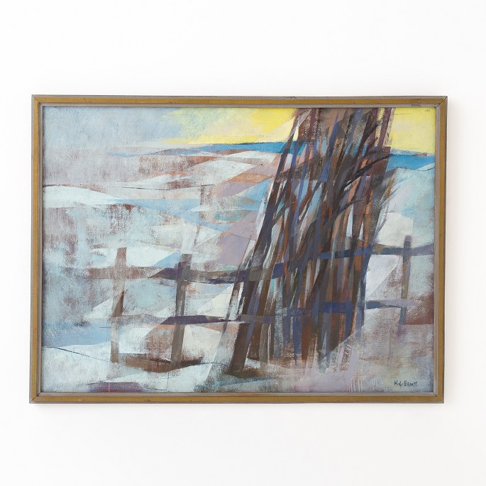 Helge Ernst 
Painting. Oil on canvas. Signed.
1 pc. in stock
Original condition
