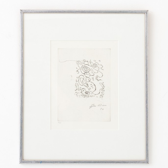 Ejler Bille
Etching from 1990. Signed.
1 pc. in stock
Original condition
