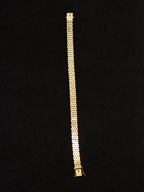 Gold double  bracelet