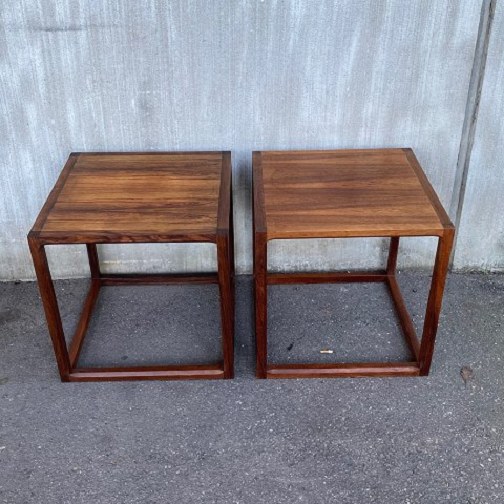 Kai Kristiansen, a pair lamp tables