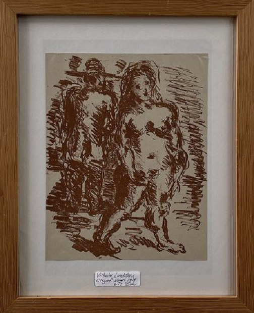 Vilhelm Lundström Lithograph