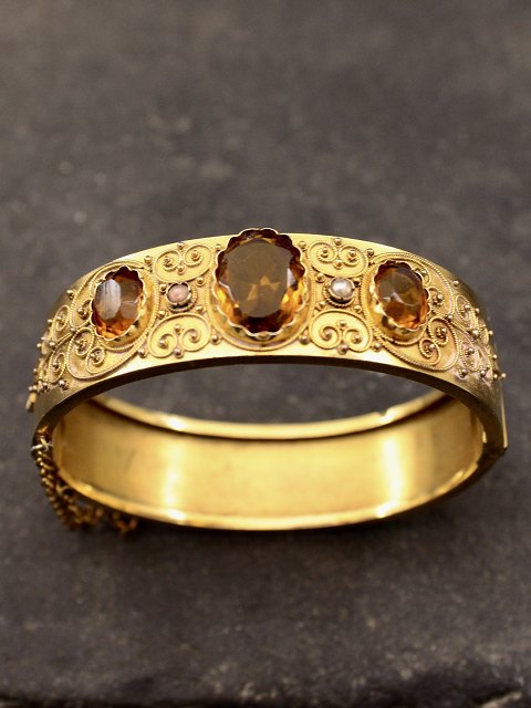 Gold-plated bangle