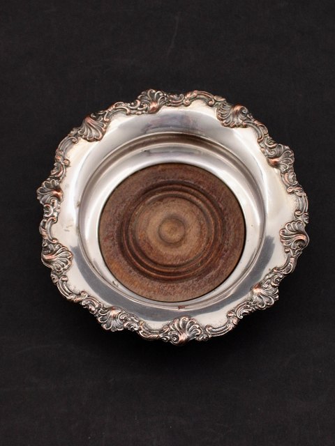 Silver plated wine coaster