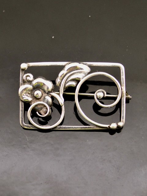 Art Deco broche  830 sølv