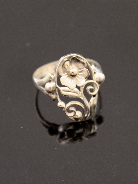 830 silver vintage ring