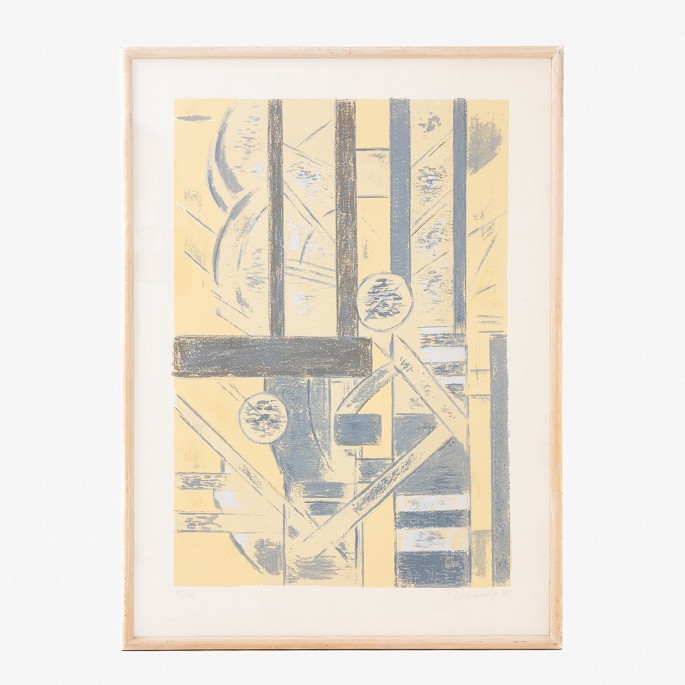 Preben Hornung
Signed lithograph in gold frame. 75/76. From 1956.
1 pc. in stock
