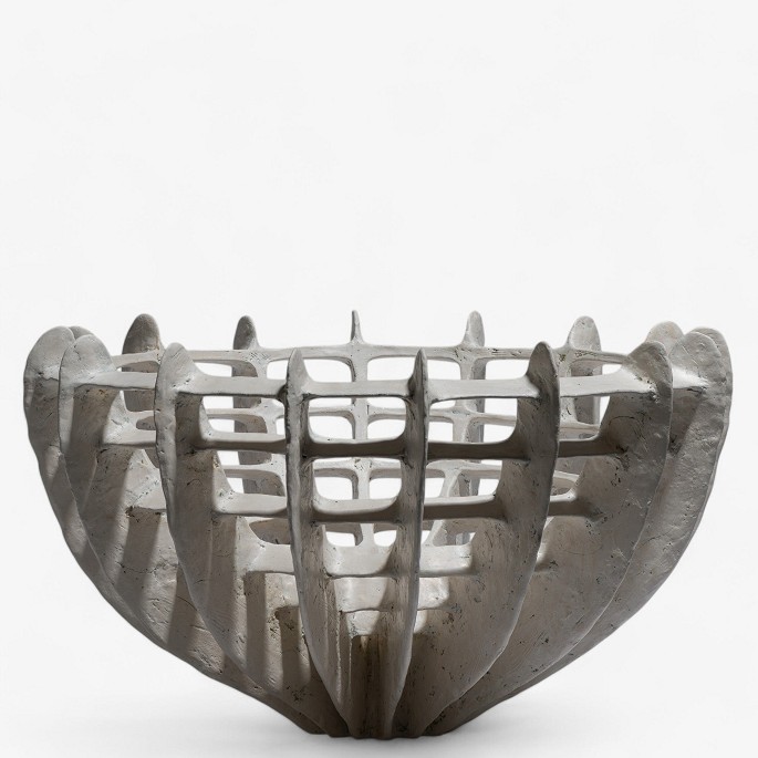 Barbro Åberg.
Stor keramisk skulptur (unika). Titel: 