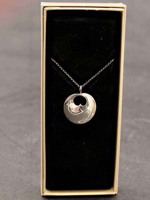 Georg Jensen Sterling Silver Pendant "Hidden Heart"